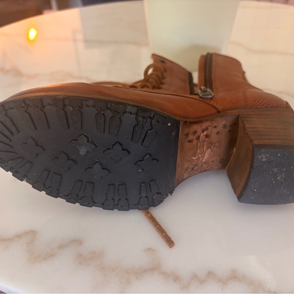 Freebird Brown Lace Up Leather Boots—Cavelier - Picture 5 of 5